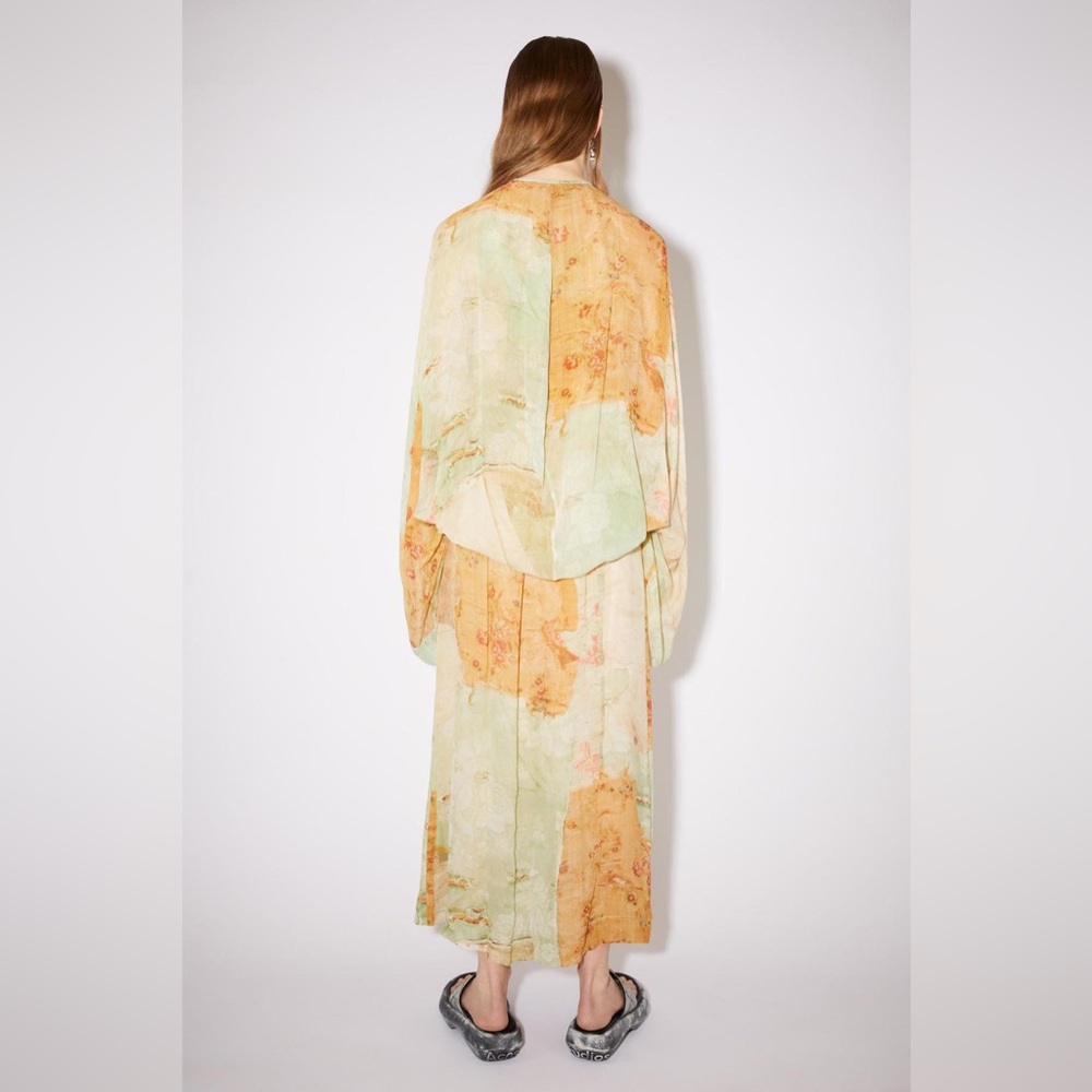 Acne Studios puff sleeve carpet dress - Picture 4 of 13